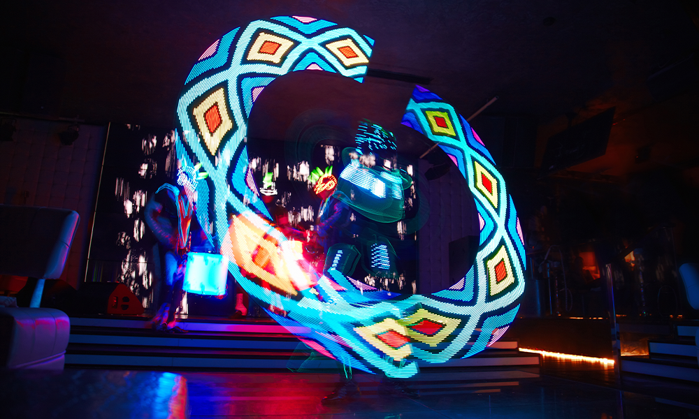 Light Show intrattenimento