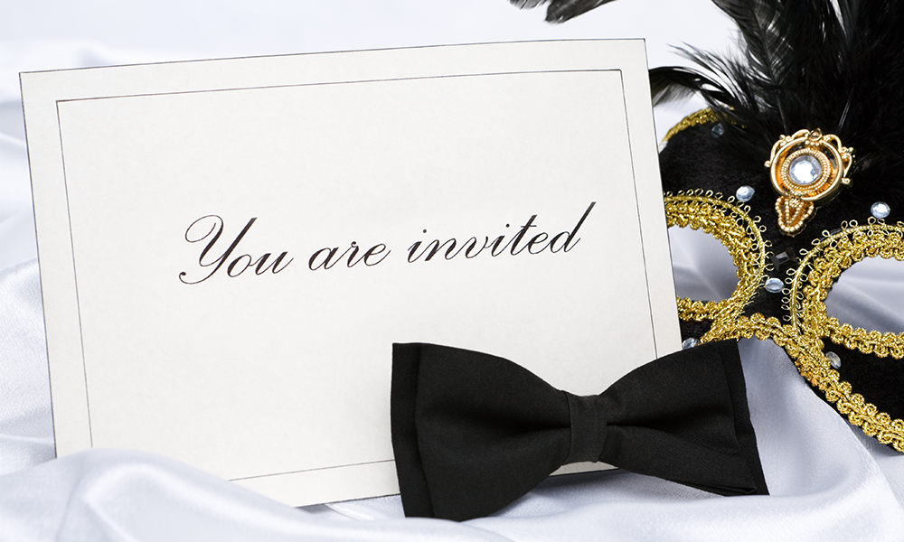 invito ufficiale alla serata di gala