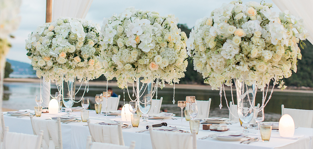 decorazioni tavola matrimonio