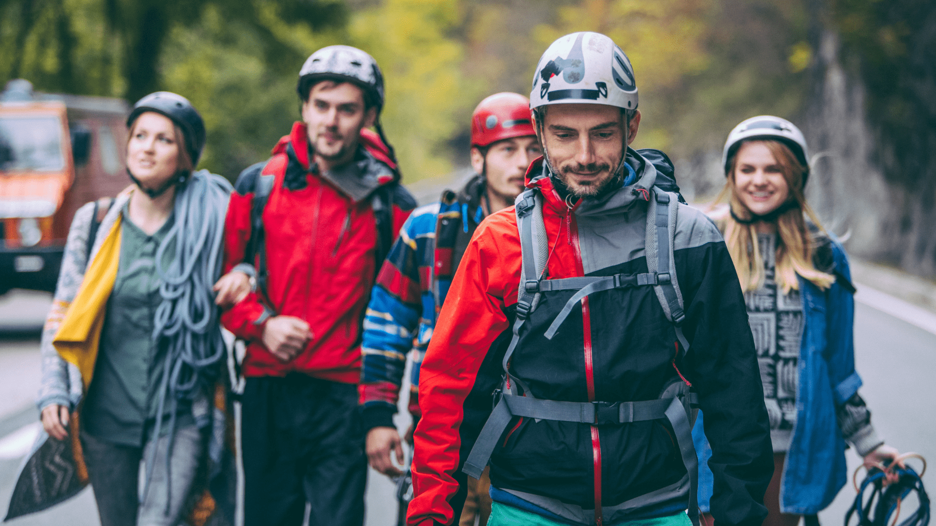 Team building: boschi, montagne