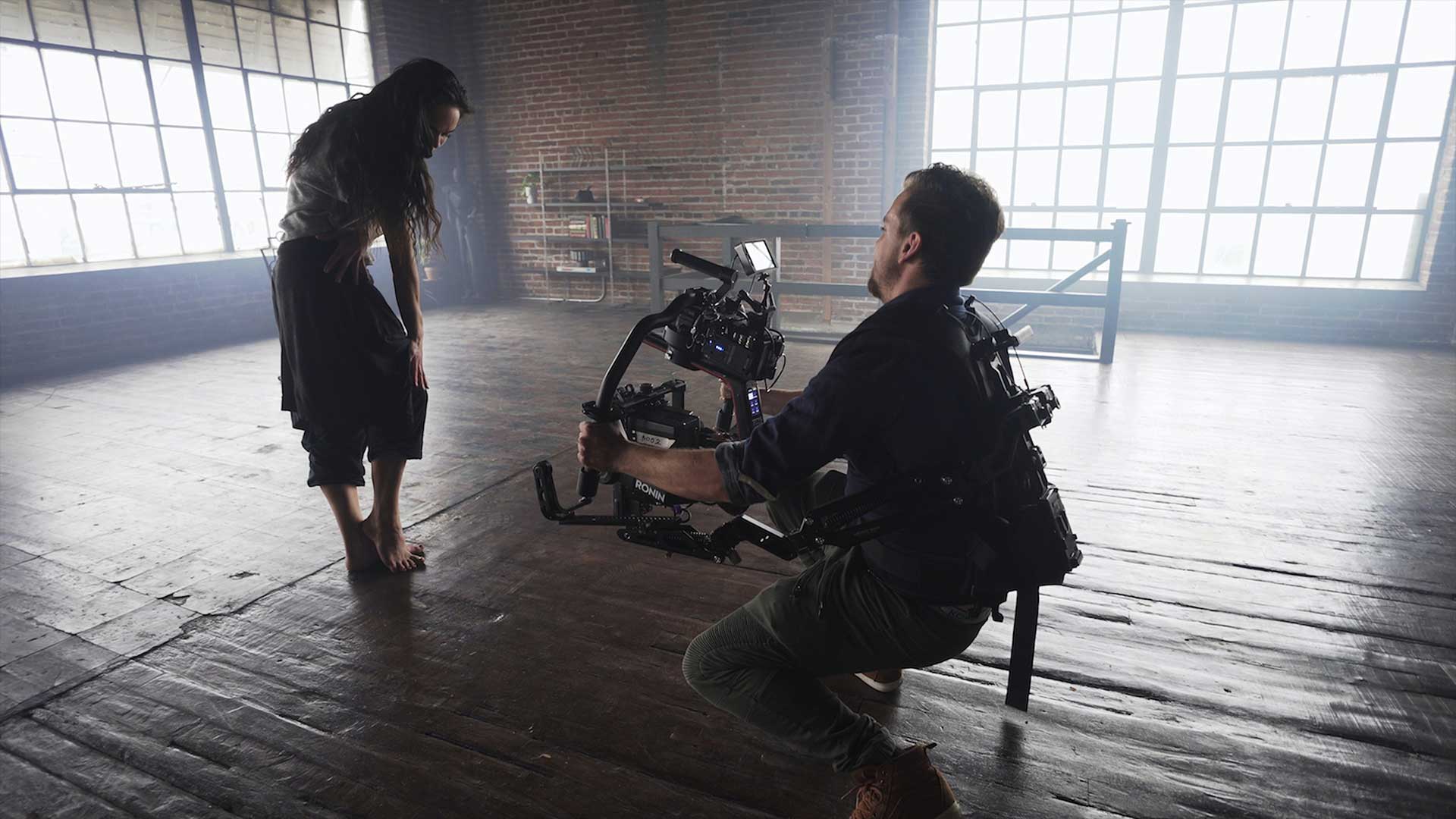 Attore davanti la cinepresa