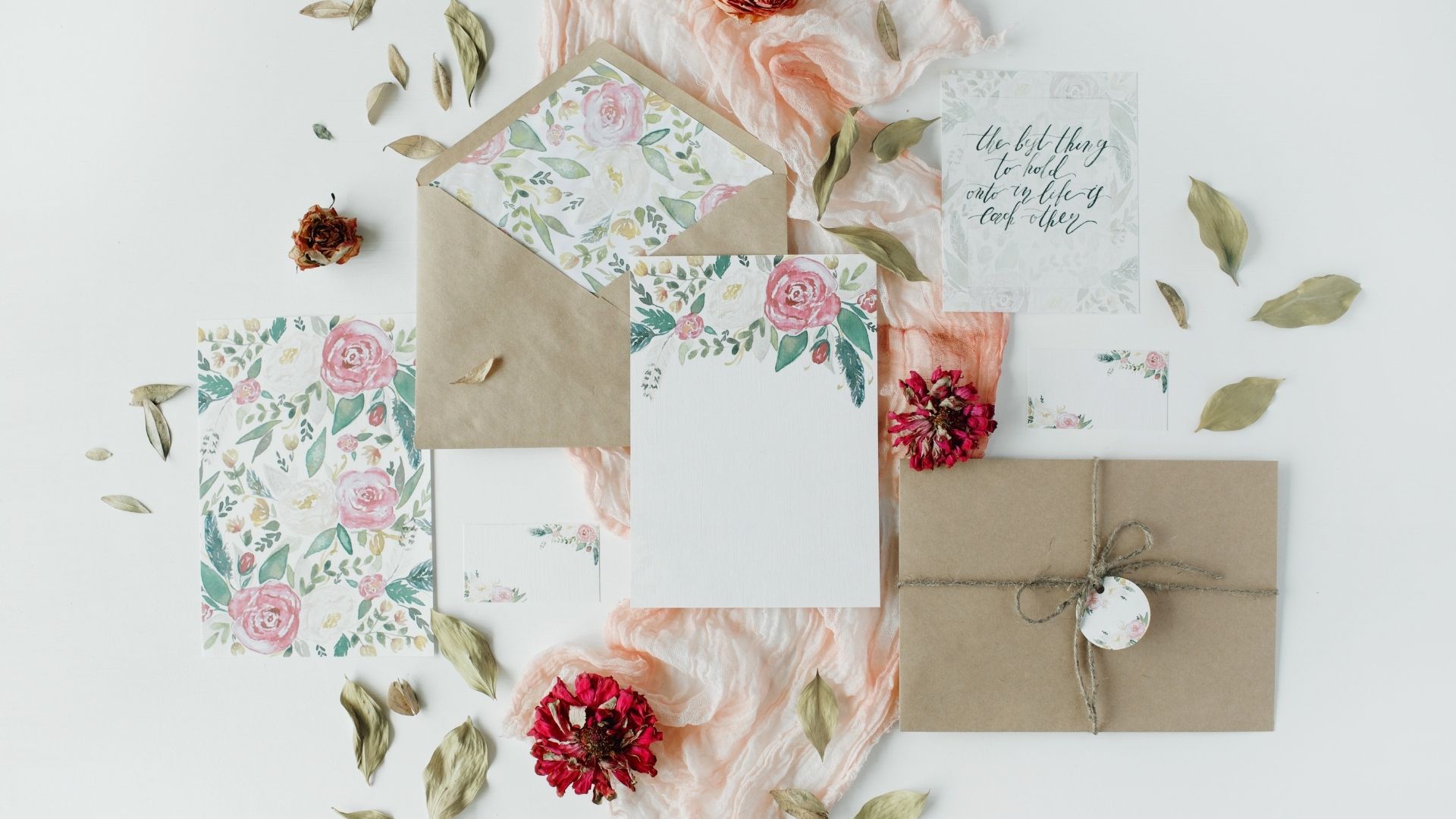 inviti di matrimonio sostenibili