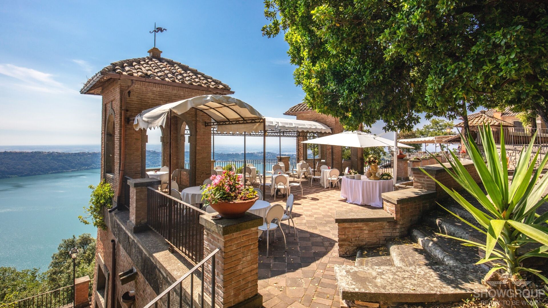 terrazzo villa del cardinale