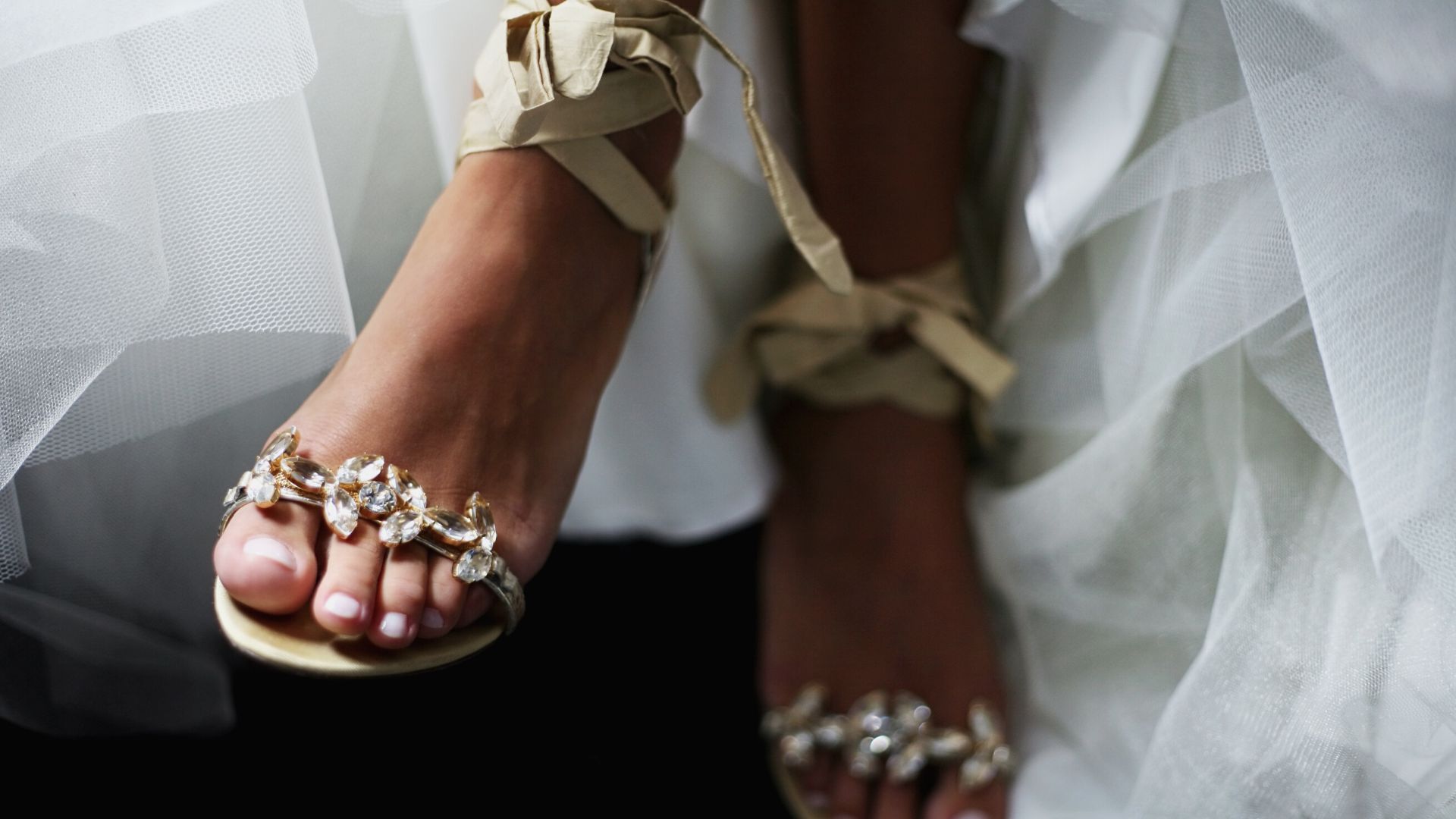sandali per il matrimonio sulla spiaggia