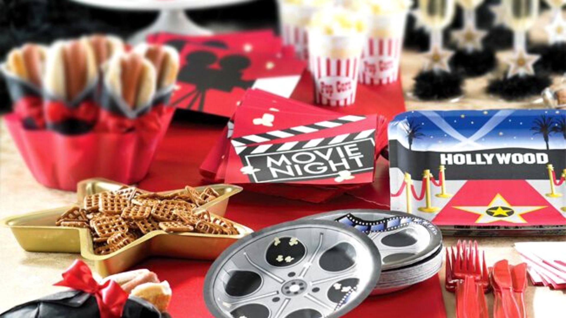 festa a tema hollywood