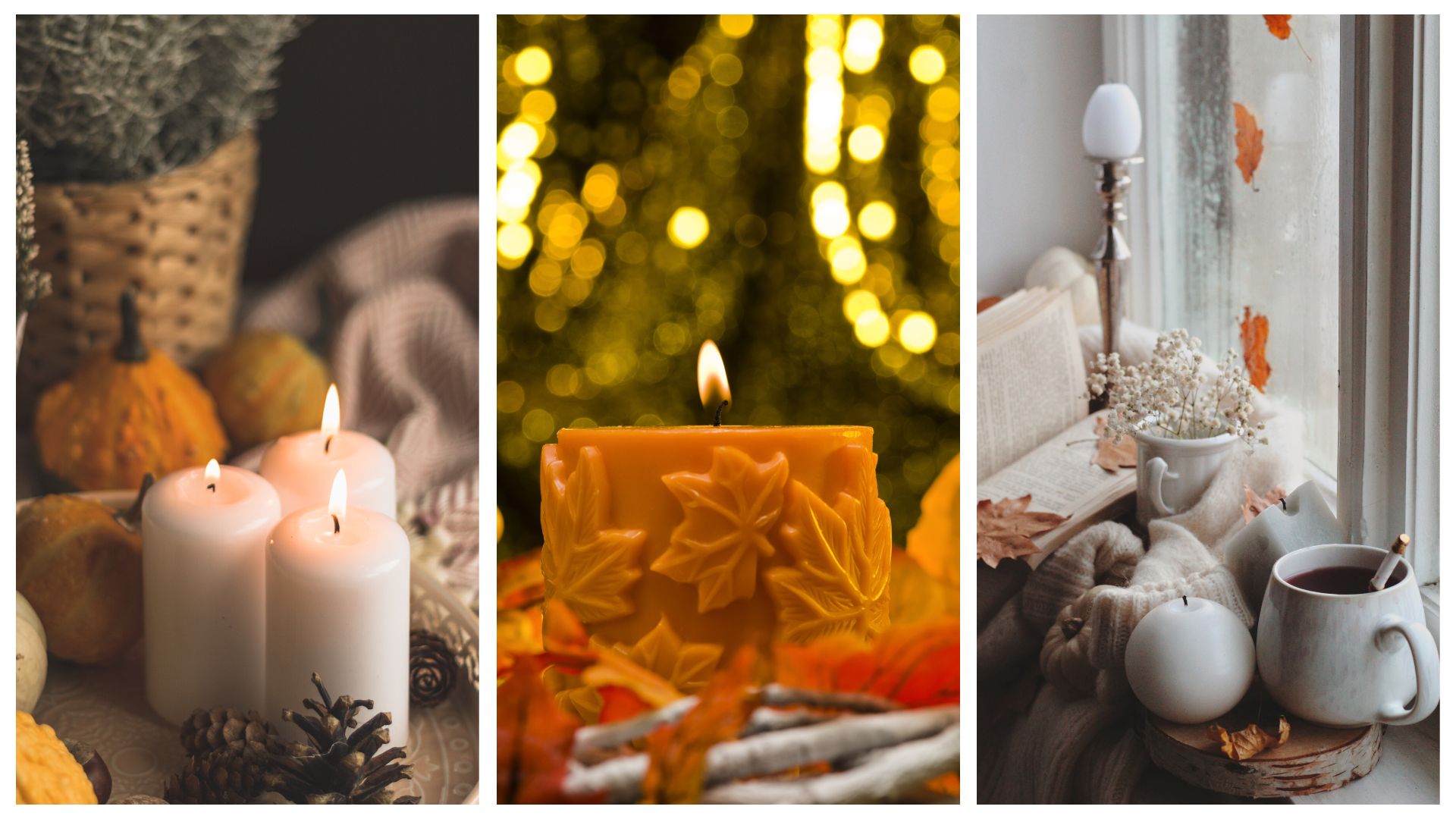 decorazioni autunnali casa profumi