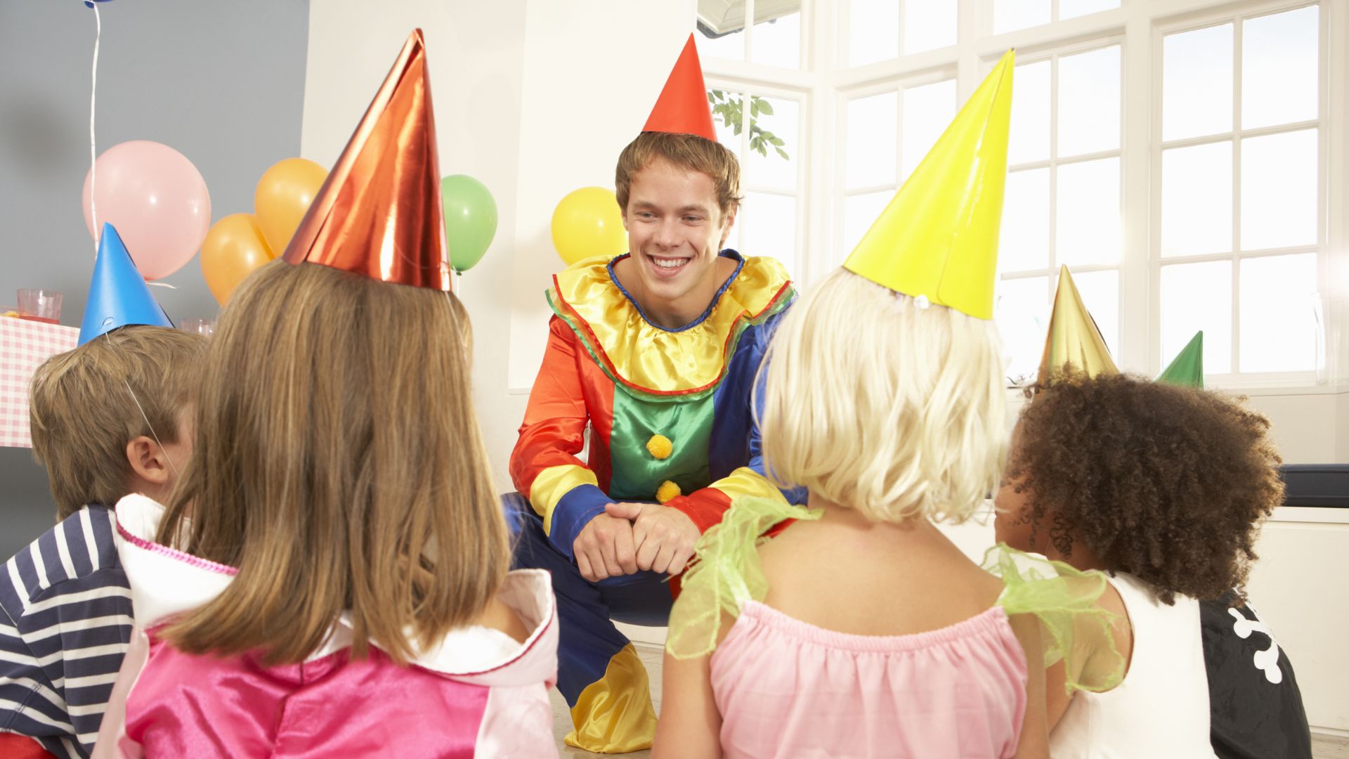 animatore di feste per bambini