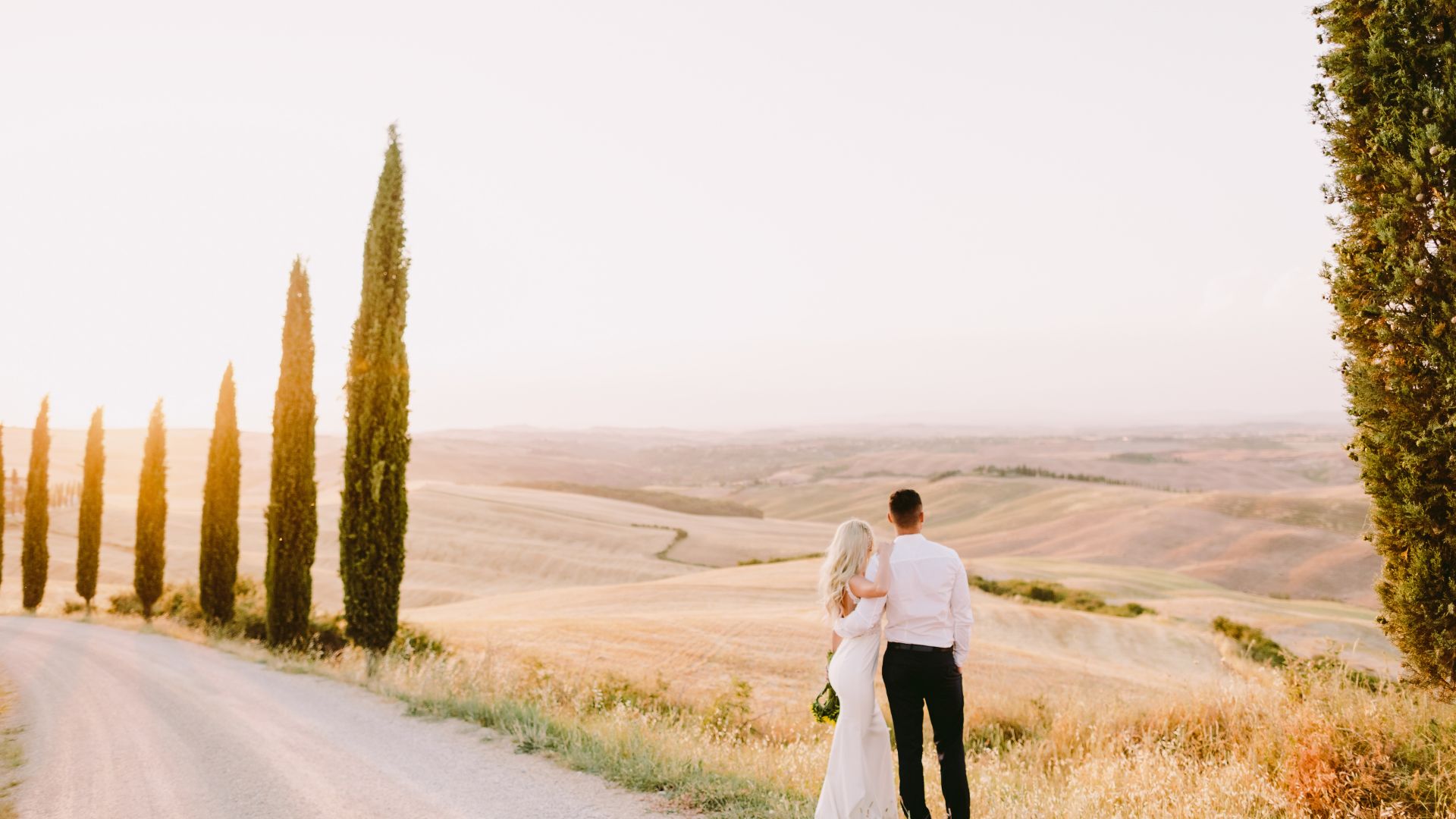Matrimonio in un giardino zen