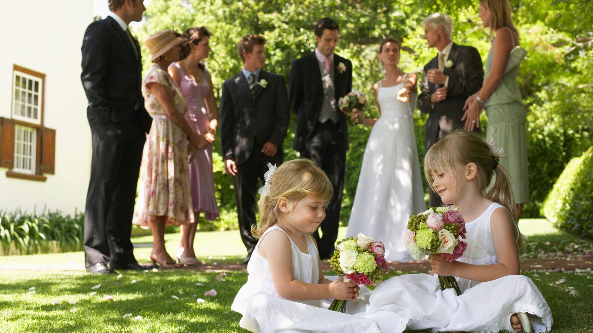 Matrimonio in un giardino zen