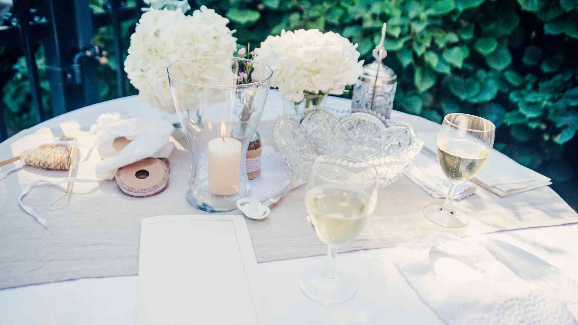 organizzare matrimonio e battesimo